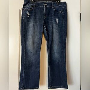 White House Black Market Slim Crop Jeans